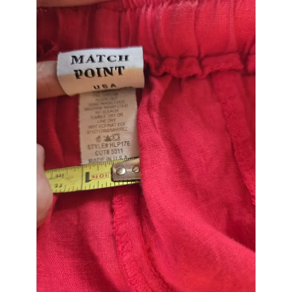 Lot Of 4 LINEN & Pima COTTTON small Summer Tops & Bottoms Skirt Palazzo Tee Tank